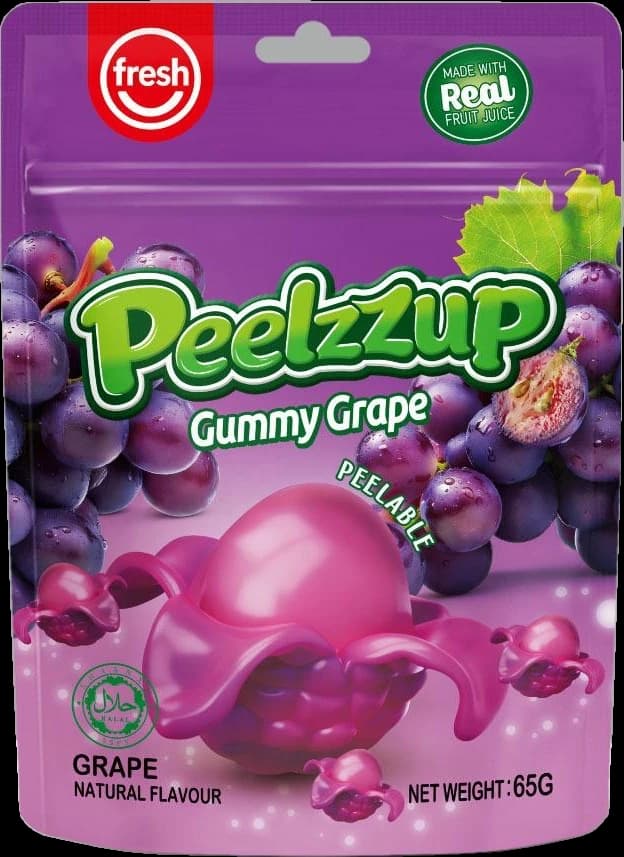 Peelzzup Gummy Grape