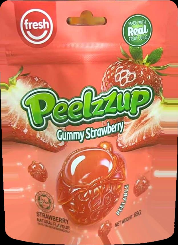 Peelzzup Gummy Strawberry