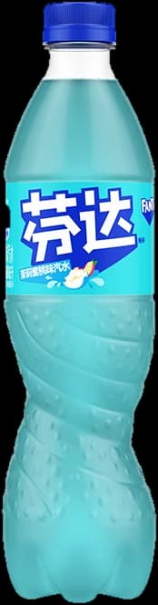 Fanta Jasmine Peach from China, 500ml bottle