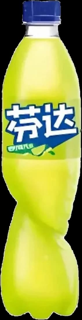 Fanta Lime from China, 500ml bottle
