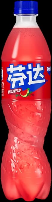 Fanta Watermelon from China, 500ml bottle