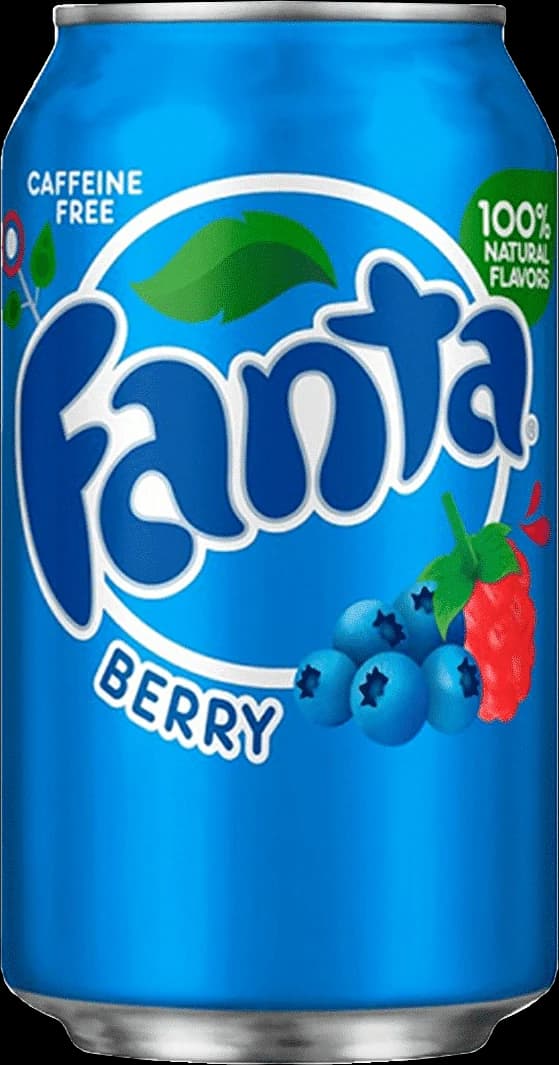 Fanta Berry from the USA, 355ml can