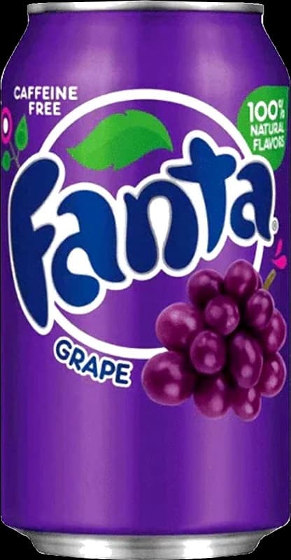 Fanta Grape from the USA, 355ml can